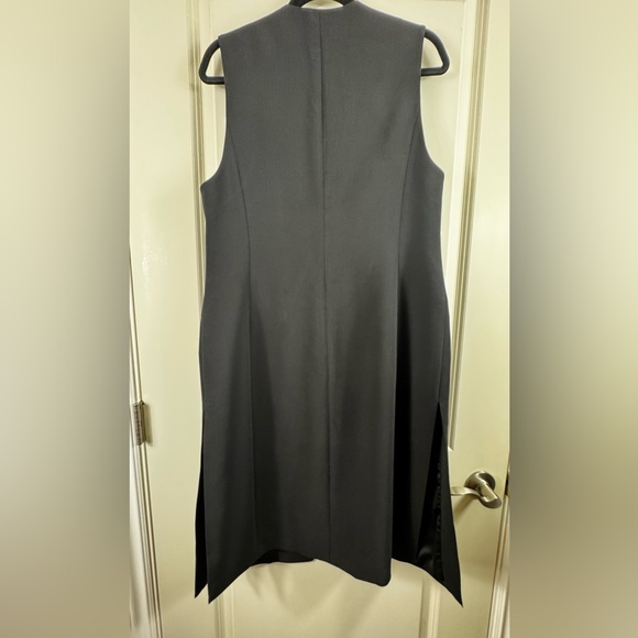 Navy Tailored Longline Vest - Picture 3 of 6